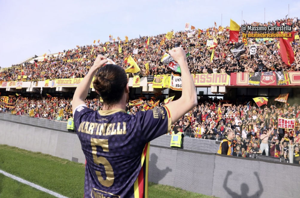 Esclusiva – capitan Martinelli: “Vado via con orgoglio ringraziando chi mi ha sempre sostenuto, voi per sempre nel mio cuore” 1 Luca Martinelli Esclusiva – capitan Martinelli: “Vado via con orgoglio ringraziando chi mi ha sempre sostenuto, voi per sempre nel mio cuore”