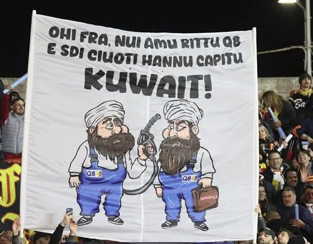 Catanzaro-Cosenza 4-0, l'ironia e gli sfottò del derby, dalla “Curva” ai social (FOTO) 8 Derby IR4 Catanzaro-Cosenza 4-0, l'ironia e gli sfottò del derby, dalla “Curva” ai social (FOTO)
