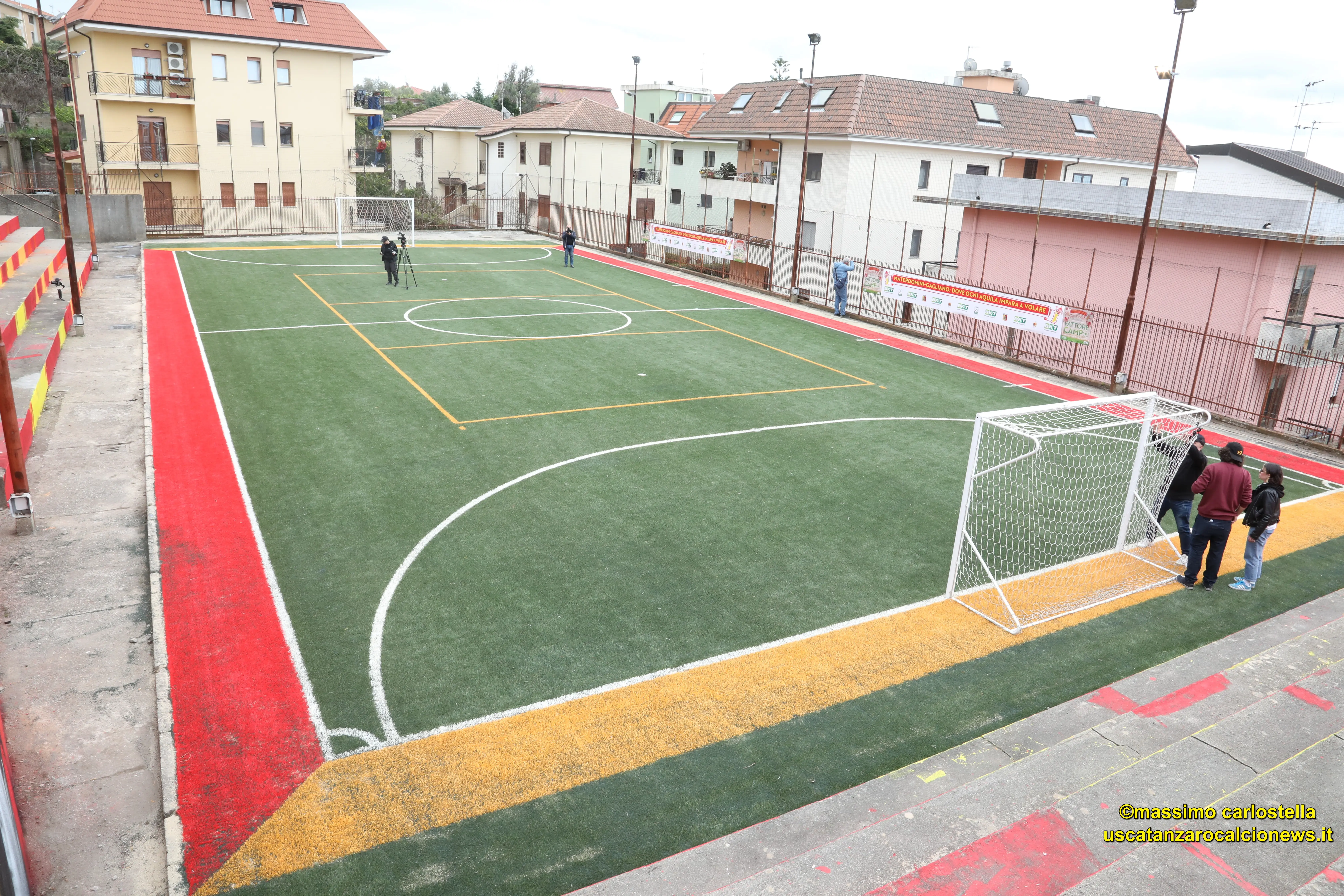 "Fattore campo" Serie BKT: un grande successo l’inaugurazione della struttura nell’area Materdomini-Gagliano 1 Campo "Fattore campo" Serie BKT: un grande successo l’inaugurazione della struttura nell’area Materdomini-Gagliano